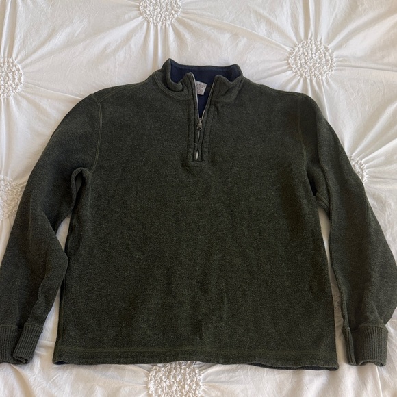 Class Club Other - Class Club Olive Zip-Up Sweater